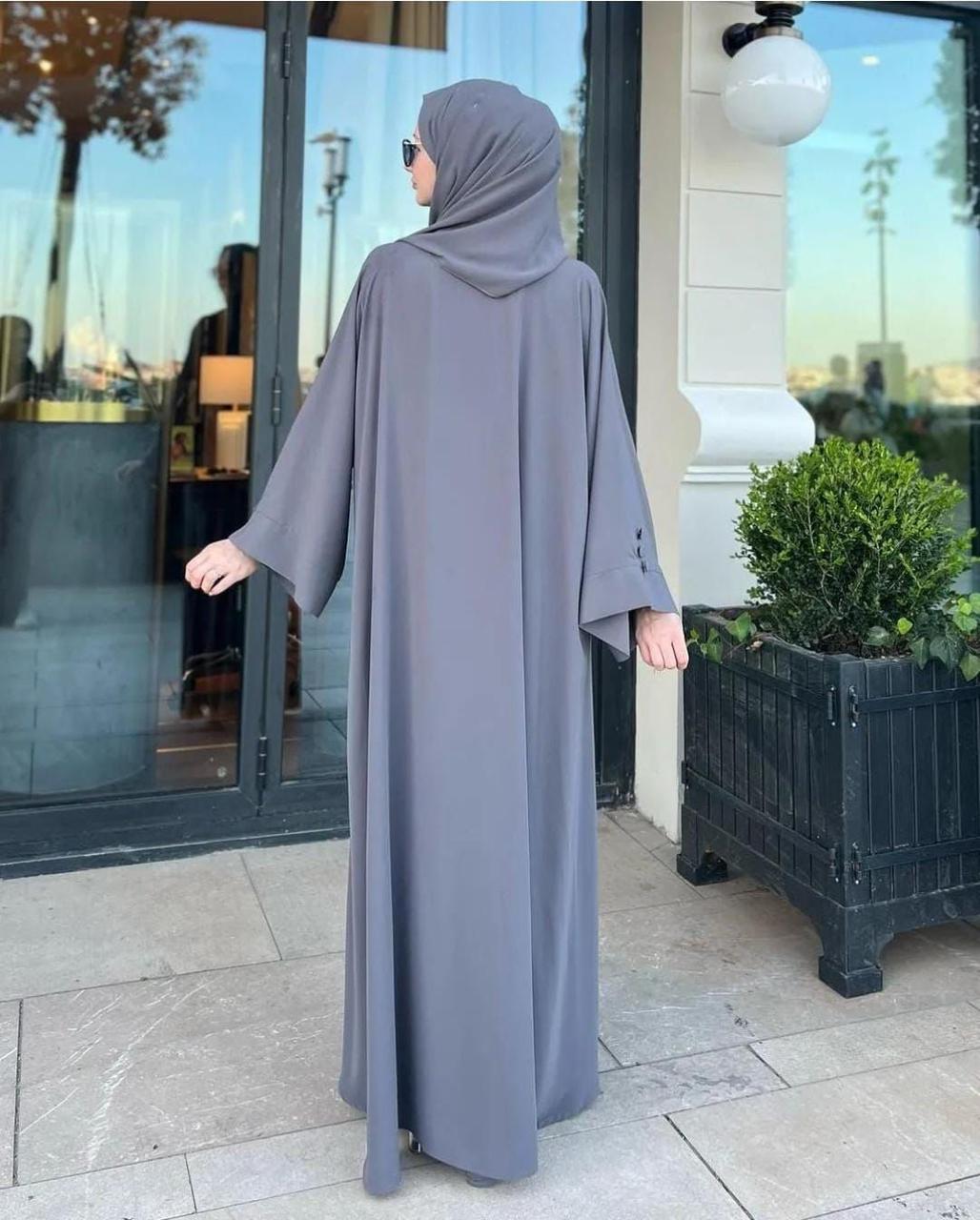 Muse Abaya With Stollar