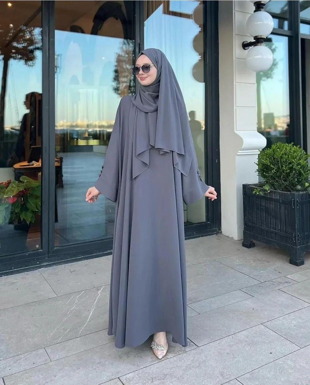 Muse Abaya With Stollar