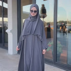 Muse Abaya With Stollar